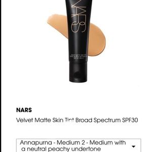 NARS velvet matte skin tint